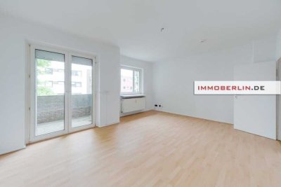 IMMOBERLIN.DE - Sehr sympathische Wohnung mit Südwestbalkon nahe Kranoldplatz