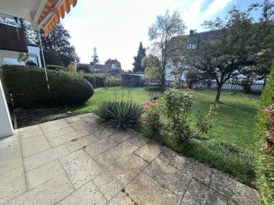 PULLACH I Renovierte 3-Zimmer-Wohnung mit Terrasse und Einbauküche