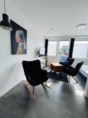 Exklusive, möblierte  1-Raum-Single-Wohnung in Eggolsheim