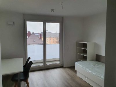 Möblierte 1-Zimmer-Wohnung in Augsburg-Hochfeld zur Untermiete - nur für Studenten, Schüler & Azubis