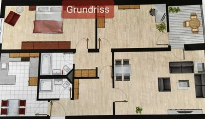 Großzügige 101 m² große Wohnung in Köln Niehl mit Domblick.