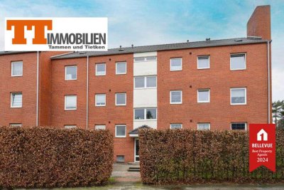 TT bietet an: Sehr gepflegte 4-Zimmer-Wohnung mit Balkon in Heidmühle!
