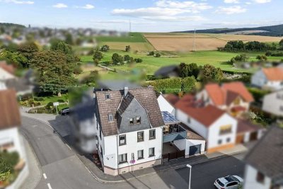 Einfamilienhaus mit ELW im Teileigentum in ruhiger Ortsrandlage