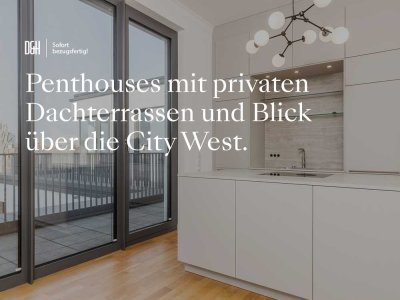 Exklusives Penthouse mit zwei Dachterrassen in Berliner Toplage - Möbel optional erwerbbar