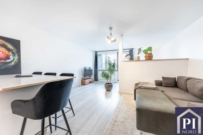 Frisch renovierte 1-Zimmer-Wohnung, barrierearm mit Aufzug und Südbalkon zentral in Kiel