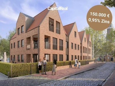 Provisionsfrei: Wunderschöne Erdgeschosswohnung in der Altstadt! Neubau und Erstbezug!