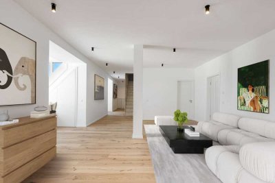 Penthouse-Maisonette mit 5 Zimmern und 207 m² – Blick über München, Nähe Maximilianstr.