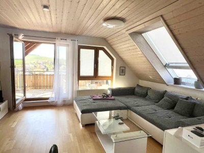 Attraktive 3-Zimmer-Maisonette-Wohnung in Aussichtslage!