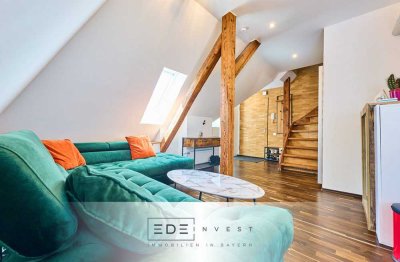 Lichtreiche Dachgeschoss-Maisonette – saniert und vielseitig nutzbar