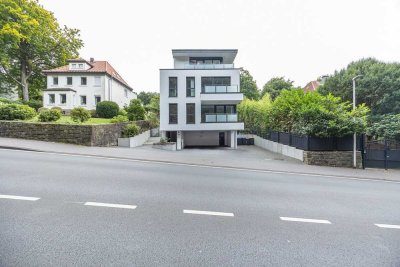 Architektonisches Mehrfamilienhaus mit exklusiver Penthousewohnung (Neubau)