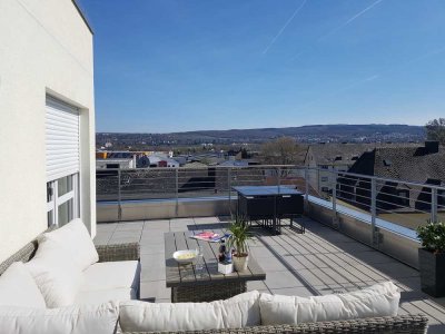 Trier-Euren - Gemütliches Penthouse mit großzügiger Dachterrasse