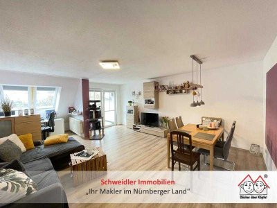 Schönes Anlageobjekt! Gepflegte 3-Zimmer-Eigentumswohnung mit Balkon & Kfz-Stellplatz in Cadolzburg