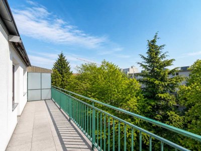 Seltene Gelegenheit in Lindenthal: 3-Zimmer-Penthousewohnung mit zwei Dachterrassen
