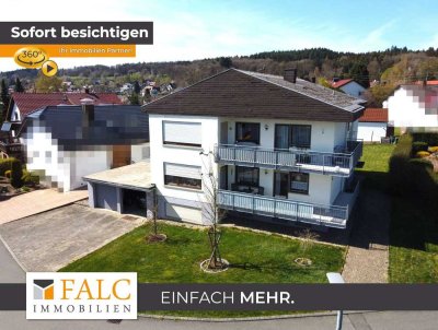 Gepflegtes Zweifamilienhaus mit Doppelgarage in Limbach