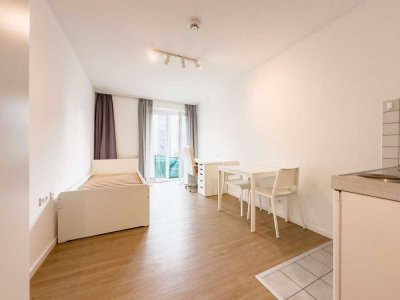 perfekte Lage für Studenten! Voll möbliertes Appartement gegenüber der Uni.