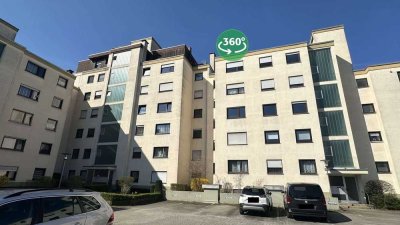 Erholung mit Weitblick: Gepflegte 3-Zimmer-Wohnung mit Balkon in Feldrandlage von Hemmingen