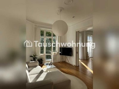 Tauschwohnung: Helle 3,5 Zimmer Altbau Whg gegen westliche Alsterseite/Nord