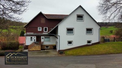 Einfamilienhaus mit gut ausgebautem Nebengebäude in OT Erkshausen