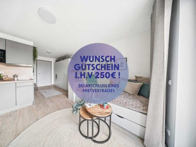 250€ Wunschgutschein geschenkt! Liebevoll eingerichtetes 1-Zimmer-Apartment!