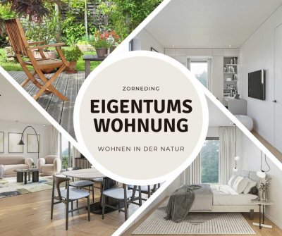 Zorneding:  Stilvolle Maisonette mit Garten – Wohnen wie im Haus