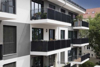 Hochwertige Dachgeschosswohnung im Neubau mit Dachterrasse in Stötteritz !