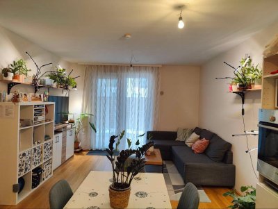 Moderne 2.5-Zimmer-Gartenwohnung mit Garageplatz in ruhiger Lage in 1210 Wien