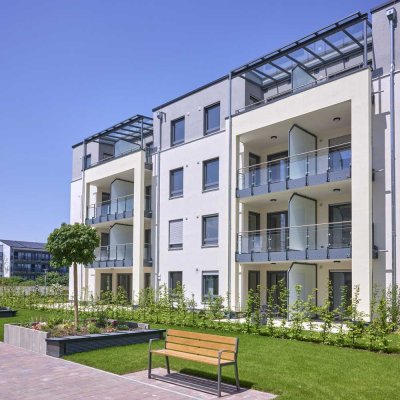 Moderne 2-Zimmer-Wohnung mit Balkon - barrierefrei & naturnah , gute Anbindung nach MUC / ING / REG