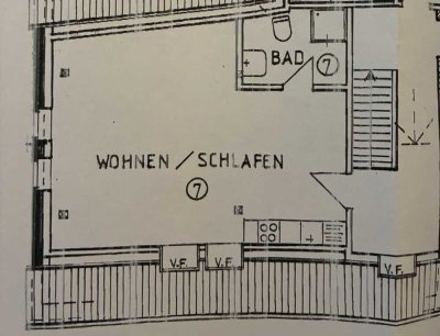 Ansprechende 1-Zimmer-DG-Wohnung in Melle-Neuenkirchen