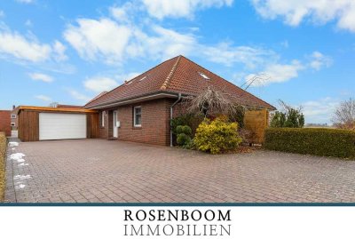 Moderner Wohnkomfort im Bungalowstil auf großzügigem Eigentumsgrundstück