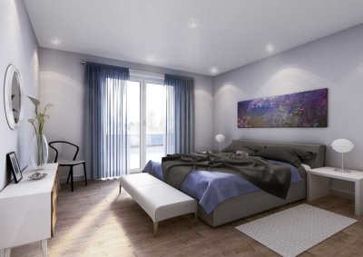 Neuwertige 4-Zim.-Wohnung im Neckarpark mit Küche und Balkon in VS-Schwenningen