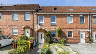 Wohnen in ruhiger Lage: Reihenhaus mit Garten und Abendsonne