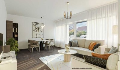Bezugsfrei: Renovierte 4-Zimmerwohnung mit Balkon im Hochparterre · Angelmodde!