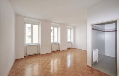 Top aufgeteilte Einraumwohnung in Favoriten!
