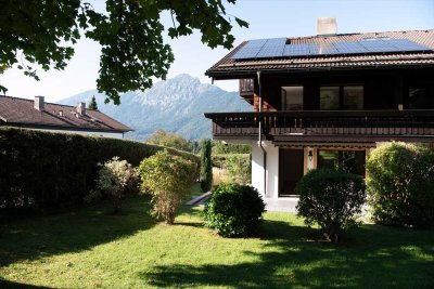 Bayerisch Gmain - Idyllische 2,5 -Zimmer-Wohnung mit traumhaften Alpenblick