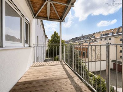 Gepflegt, modern, unkompliziert - sanierte 2-Zimmer-Wohnung mit Balkon