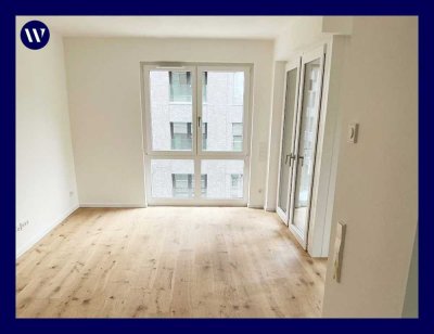 Helle 2 Zimmer mit Loggia im Neubau, Einbauküche, Parkett, Tagelichtbad mit Walk-In-Dusche, Aufzug