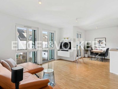 Helle Drei-Zimmer-Neubau-Wohnung mit Süd-Balkon in Frankfurt-Kalbach