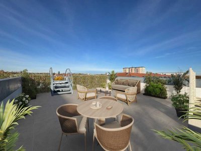 Above the Roofs! Newly Built Penthouse in Lankwitz |  360 View