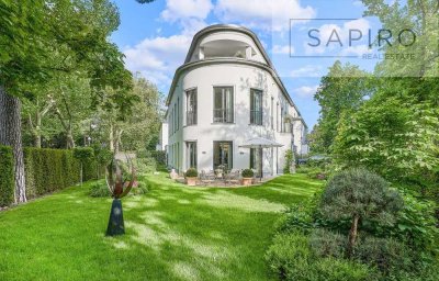 LUXURIÖSE NEUBAU-VILLA DIREKT AM PARK 
UND NUR WENIGE SCHRITTE ZUM GRUNEWALD