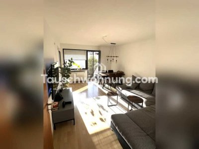 Tauschwohnung: 3 Zimmer, großer Balkon incl. TG nähe Arcaden