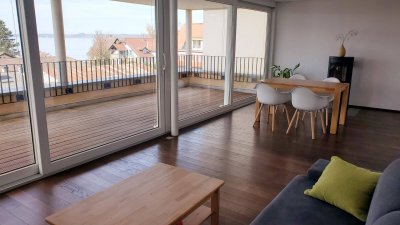 Zentrumsnahe 3,5-Zimmer-Wohnung mit Seeblick und Balkon in Bregenz