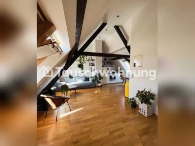 Tauschwohnung: Wunderschöne, helle Altbauwohnung mit Dachterasse