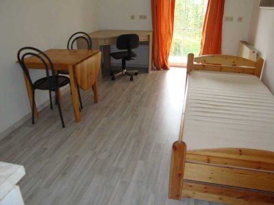 Möblierte 1-Zi.-Wohnung mit Kleinküche, Terrasse, Wfl. ca. 19 m²