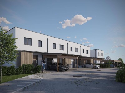 Besonderes Neubauprojekt in Engerwitzdorf - Eckreihenhaus