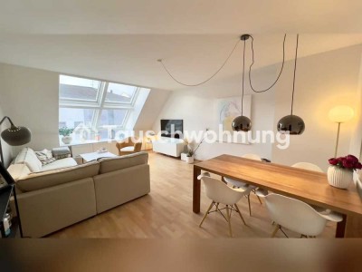 Tauschwohnung: 3 Zimmer Wohnung Glockenbach mit Dachterrasse und Wintergarten