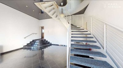 Homeoffice: Großes, repräsentatives Büro mit Wohnmöglichkeit auf 4 Ebenen in Pfungstadt zu vermieten