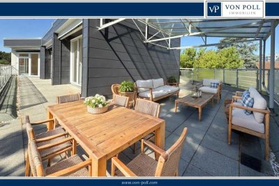 Erstbezug nach Sanierung: Exklusives Fünf-Zimmer-Penthouse mit drei Dachterrassen
