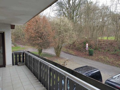 Natur pur! Helle Ruhige 4-Zimmer-Wohnung mit Balkon und Garage in Lobbach - Feldrandlage