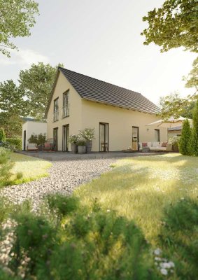 Das Einfamilienhaus mit dem schönen Satteldach in Gilserberg OT Sebbeterode - Freundlich und gemü...