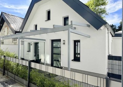 Komplett möbliertes, modernes Apartment mit Terrasse und hochwertiger Ausstattung